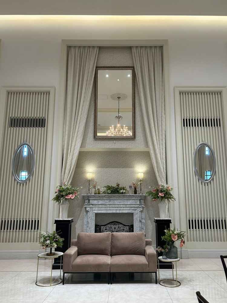 披露宴の際のソファーの例。