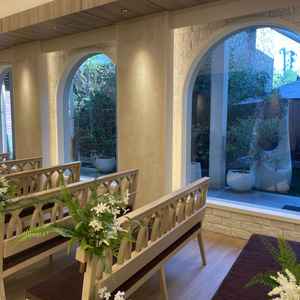 チャペルからは外も見えてとても良かった。