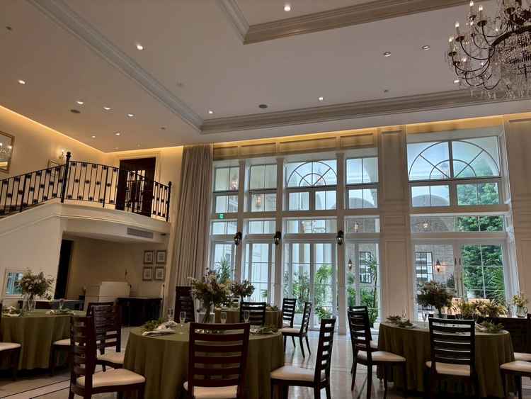 披露宴会場(階段)です。