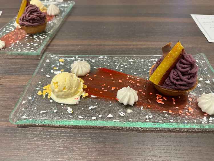 モンブランタルトも美味しかったです。