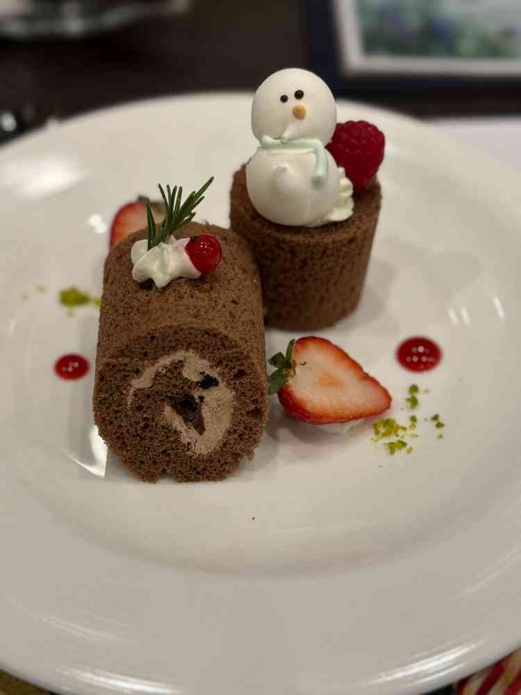 季節に合う可愛いデザートでした