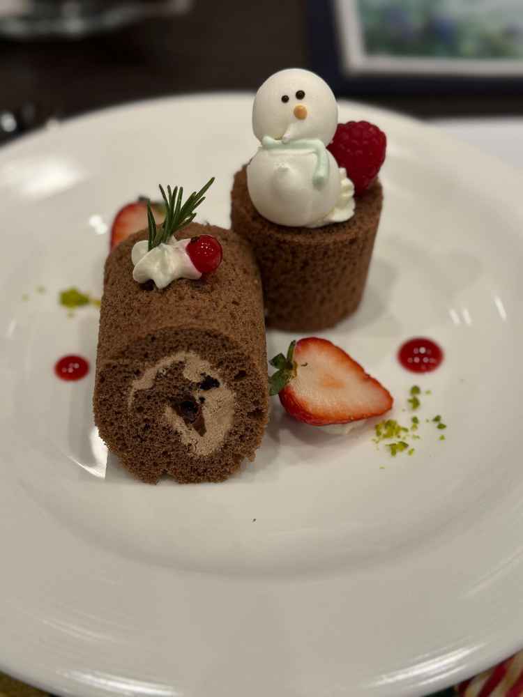 季節に合う可愛いデザートでした