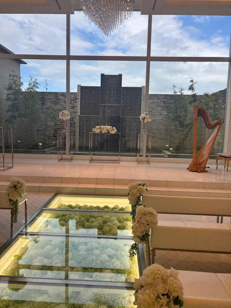 素敵な式場感動しました