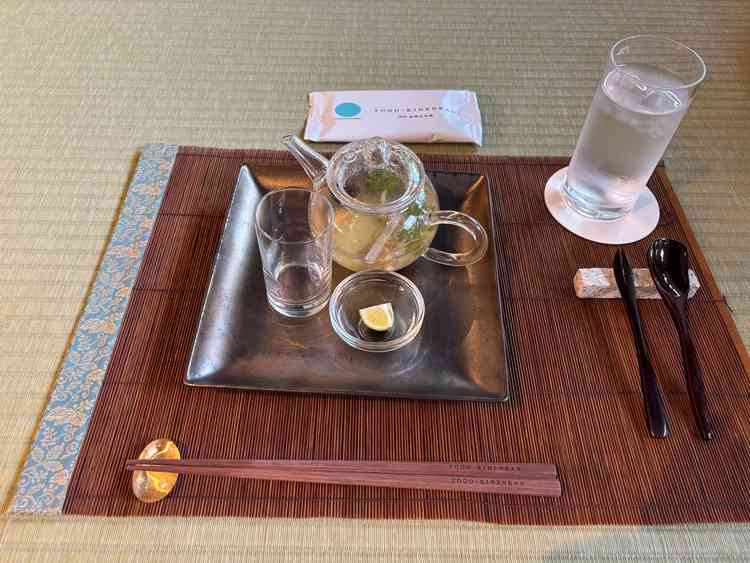 土瓶蒸しのようなもの。試食