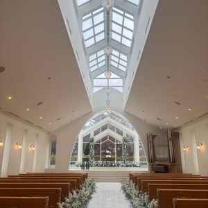 開放感のある素敵なチャペルでした