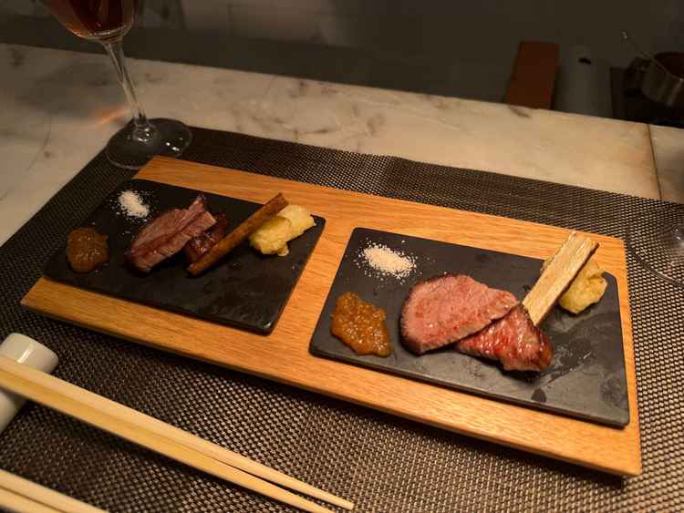 メイン料理試食