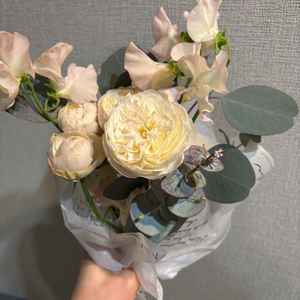 サプライズのブーケ