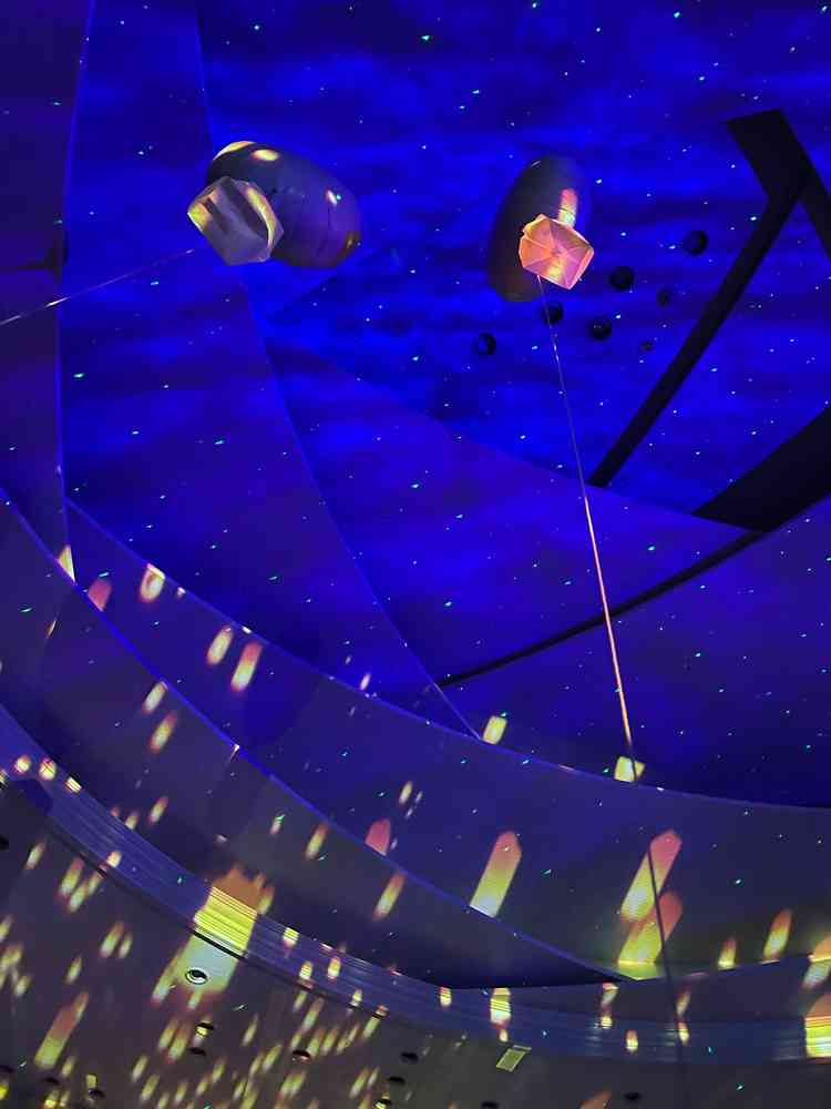 プラネタリウムとランタン