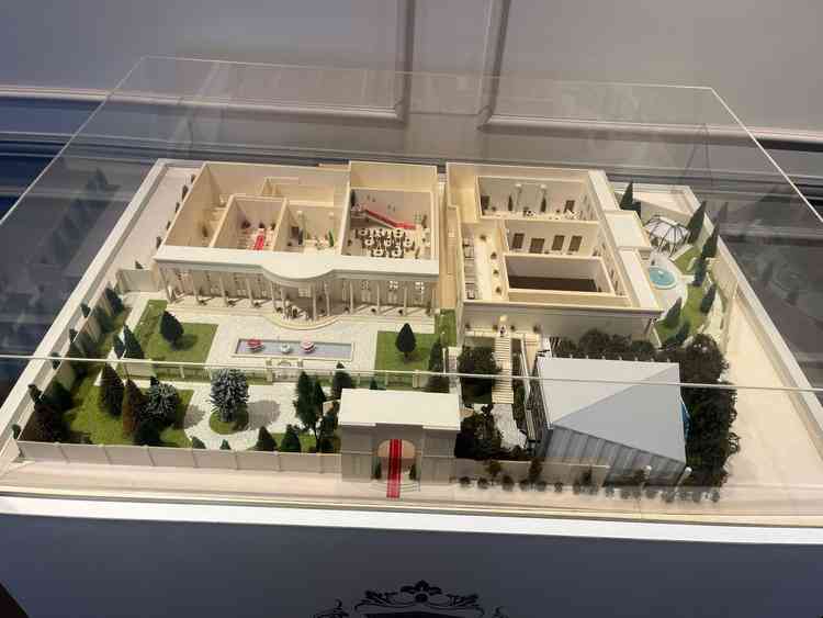 会場の模型が見れて、導線がわかりやすかったです。