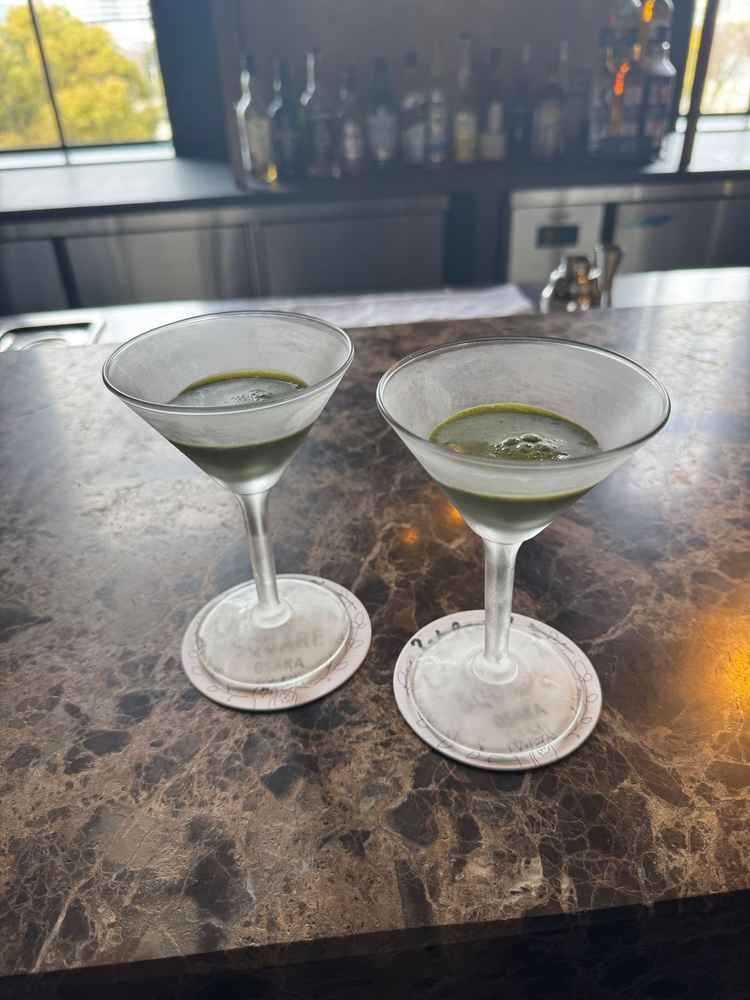 参列者向け抹茶のドリンク