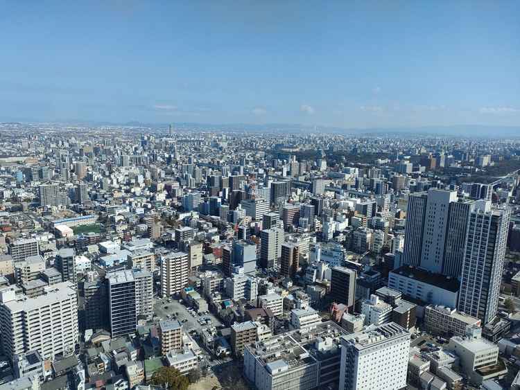 挙式会場からの景色