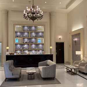 受付は、カウンターがとても広くバリアフリーなので、車椅子の祖母にも喜んでもらえる空間だと思いました。