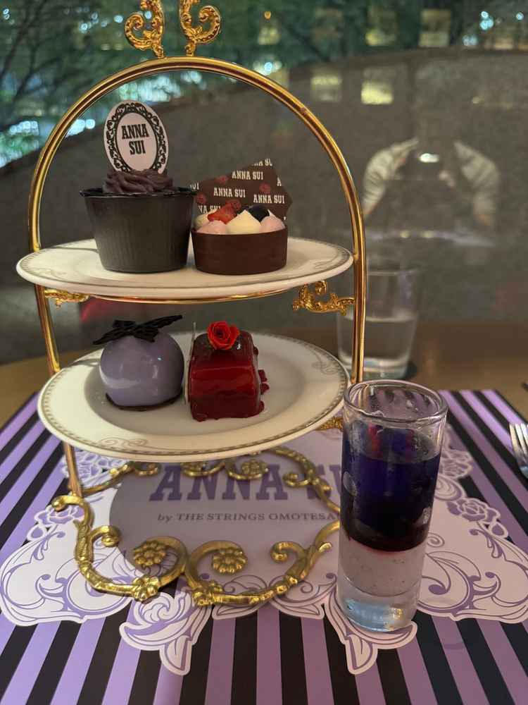 試食のアフタヌーンティー