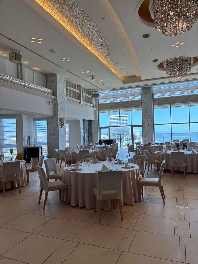 綺麗な上品な披露宴会場でよかった