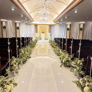 チャペルが綺麗だった。生演奏もある。