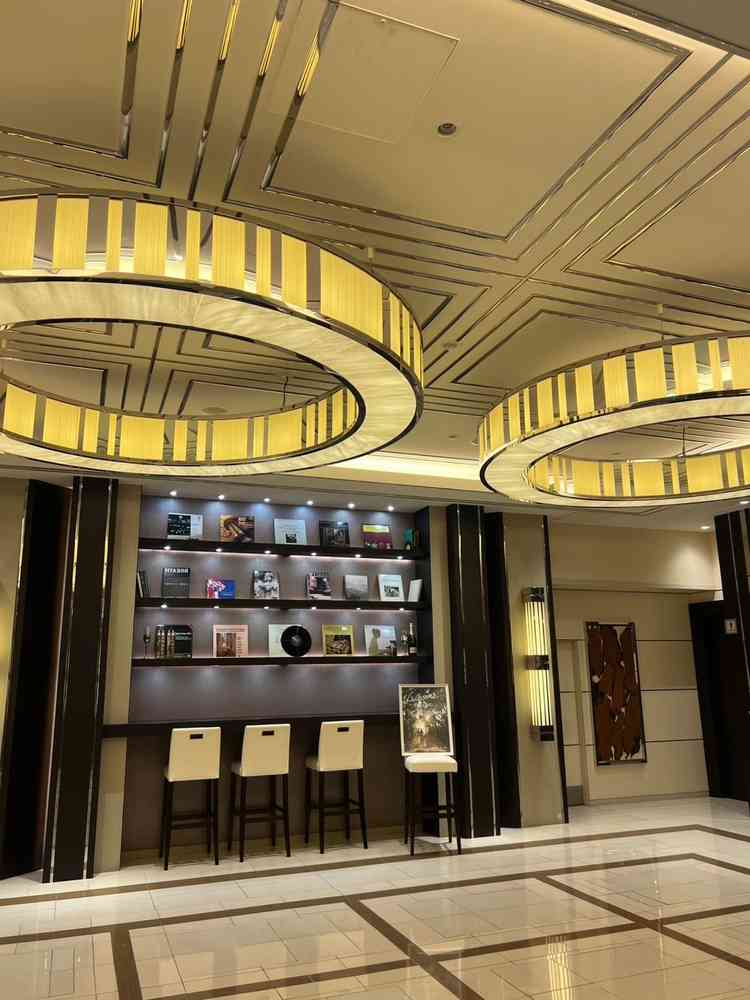 チャペル前の待合室