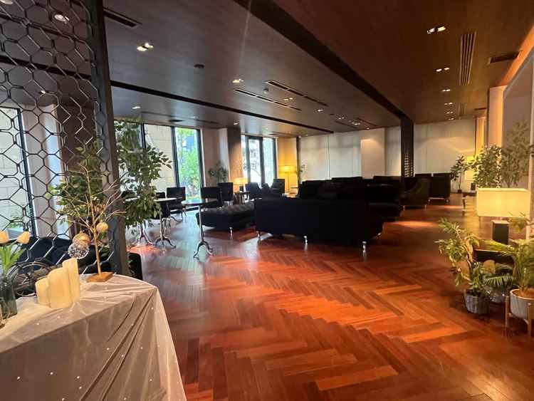 ゲスト控え室も落ち着いた雰囲気で良かったです。