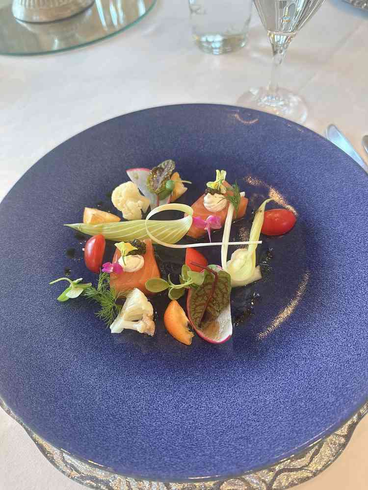 お料理の見た目がすごく華やかでした。