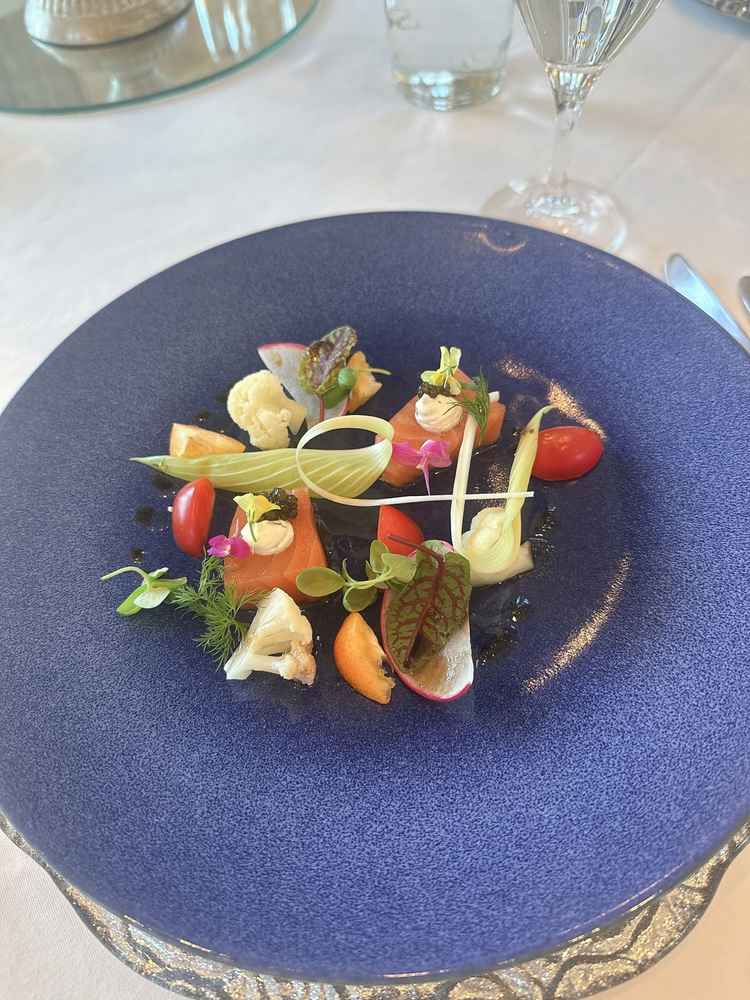 お料理の見た目がすごく華やかでした。