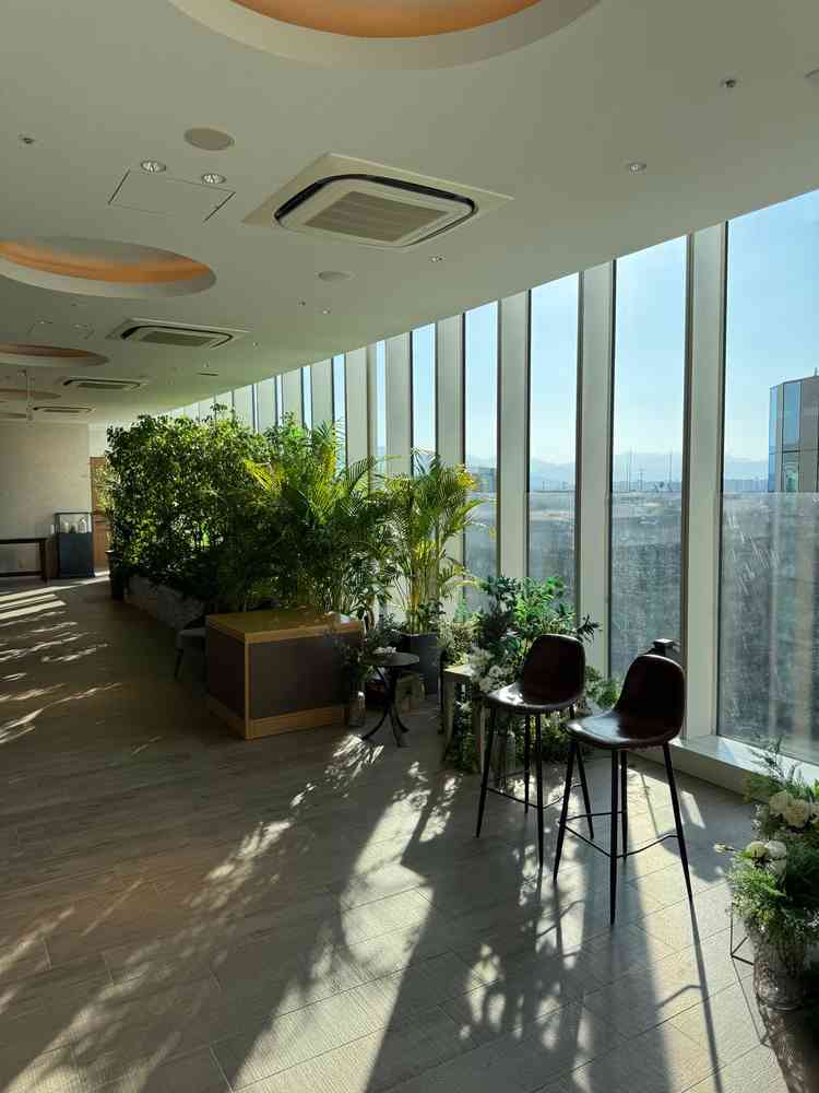 ゲスト専用のホワイエ