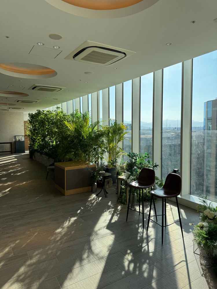 ゲスト専用のホワイエ