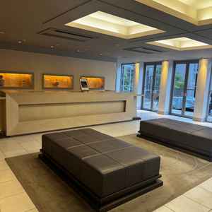 他のゲストと会うことのない素敵なウェルカムスペース