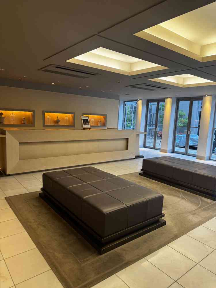 他のゲストと会うことのない素敵なウェルカムスペース