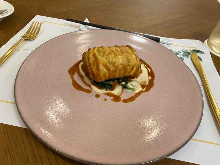 試食にて人気のヒラメのアンクルートをいただきました