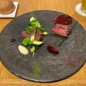 メイン料理の試食