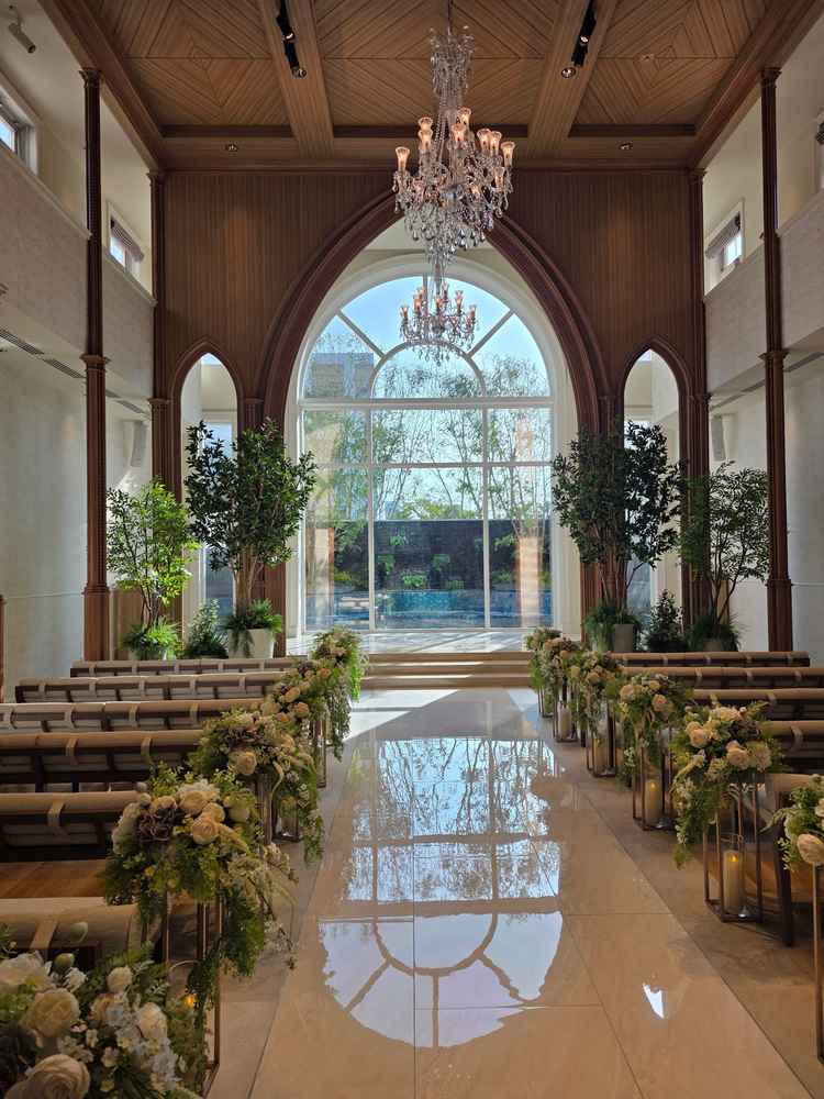 まだ新調されたばかりのとてもきれいな会場