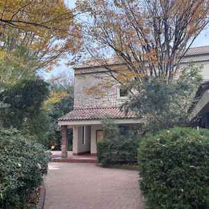 秋だったので、紅葉がきれいなガーデン