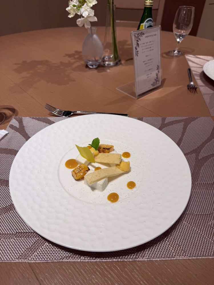 最後のスイーツまでこだわりがあり、見栄えも綺麗。