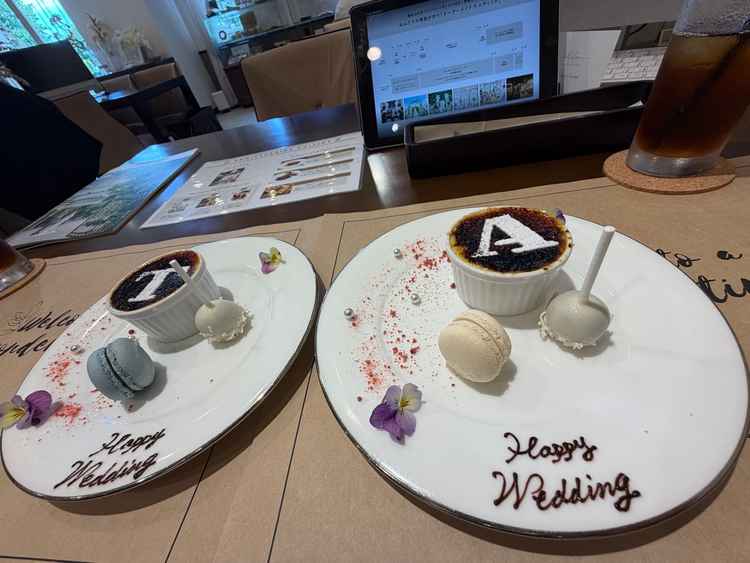 デザート試食