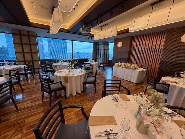 披露宴会場もよくある高層階高級レストランのイメージで良かったです