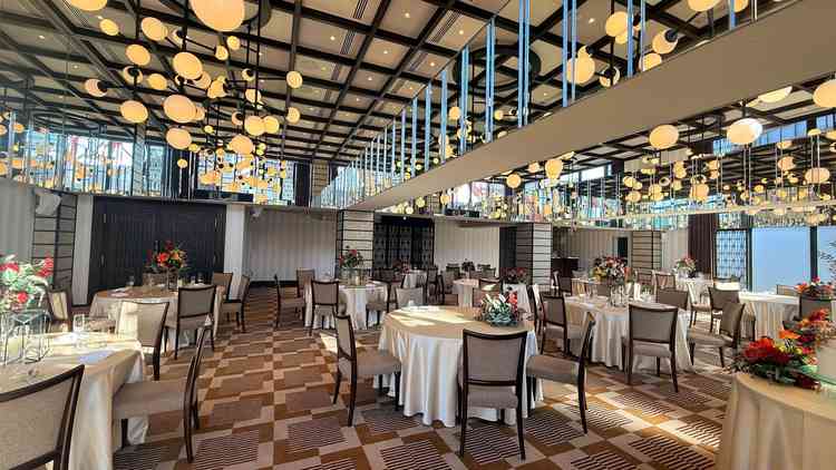 和モダンで東京タワーを見られる披露宴会場