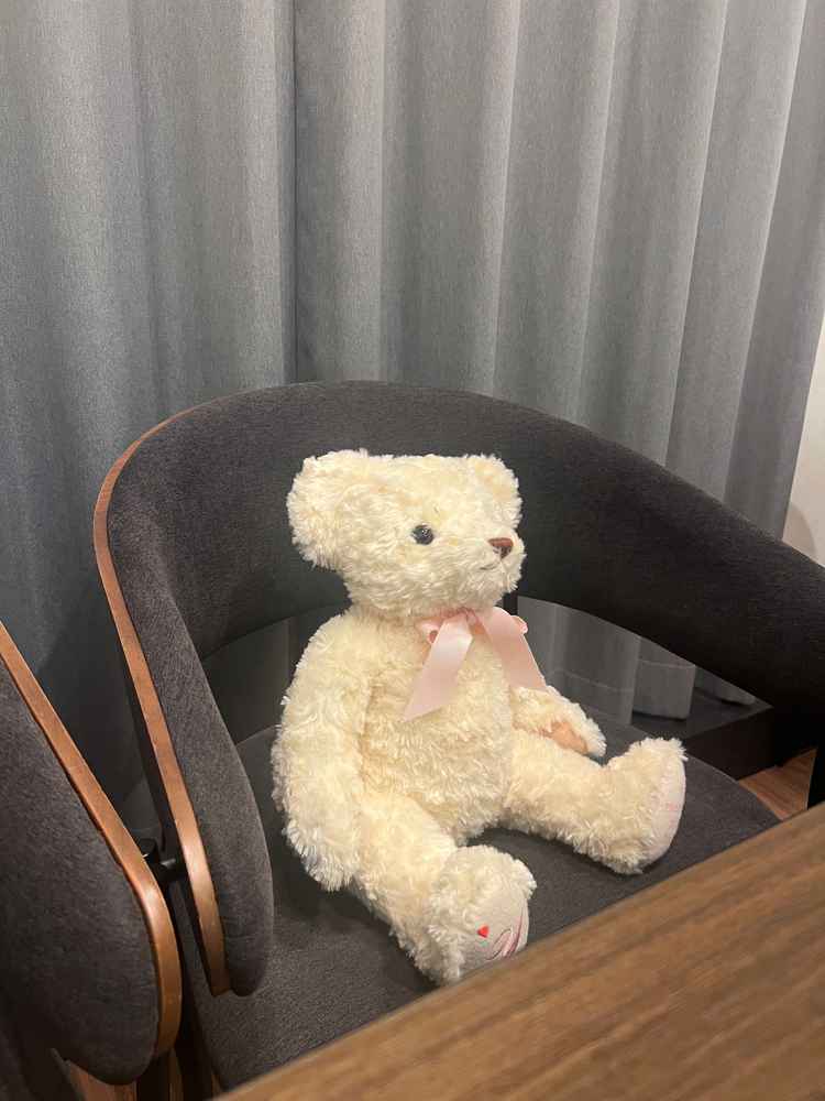 産まれた時の体重のくまちゃん