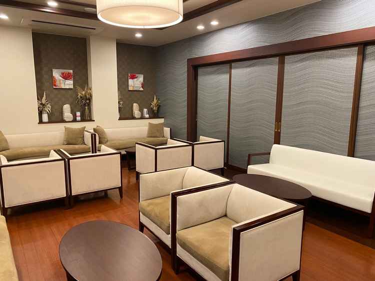 親族の待合室です。新郎、新婦それぞれの親族に部屋が用意されていてゆったり過ごせそうです。