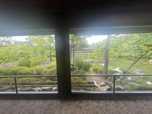 披露宴会場から見た外の景色