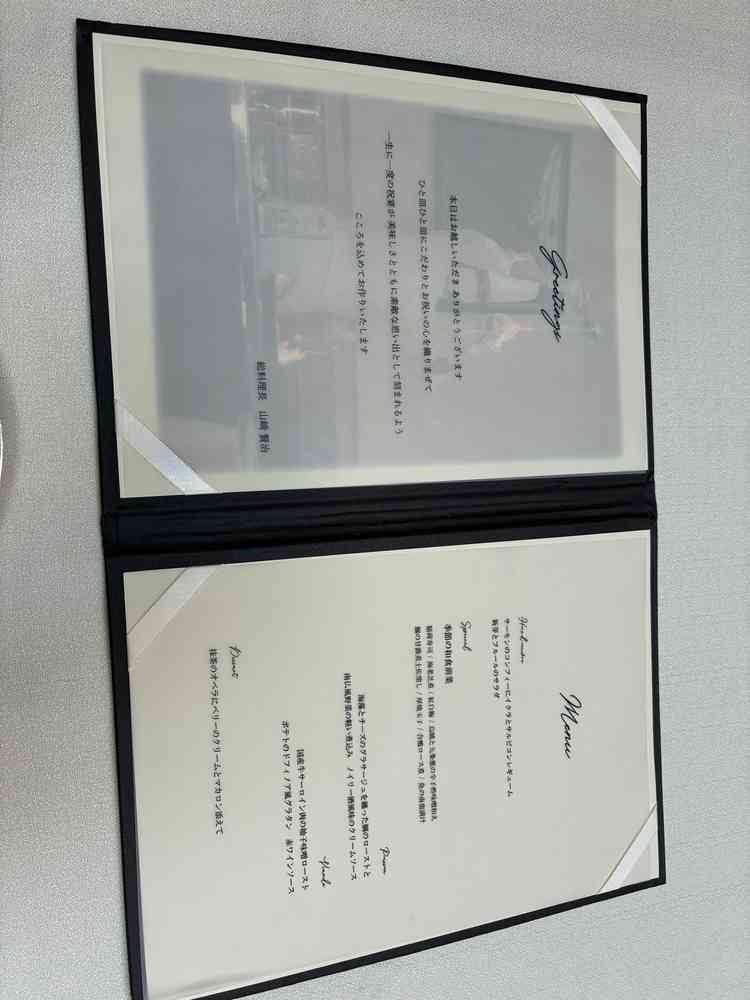 実際に試食でいただいたメニュー、和洋どちらも食べれて、イメージが湧いた