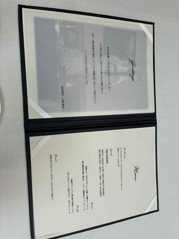 実際に試食でいただいたメニュー、和洋どちらも食べれて、イメージが湧いた