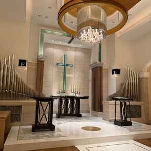 チャペル、厳かな雰囲気でした。