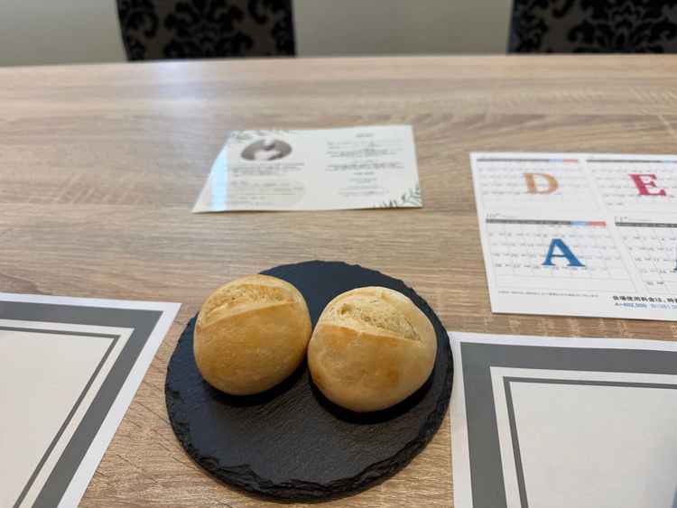 パンがほんのり暖かく柔らかく美味しかった