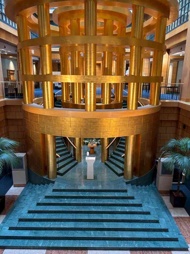 2階から見たチャペルです。