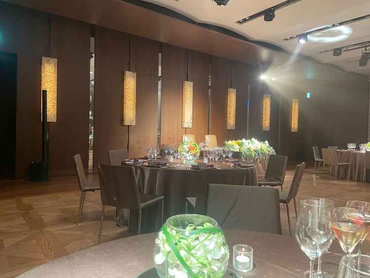 オープンキッチンがある披露宴会場