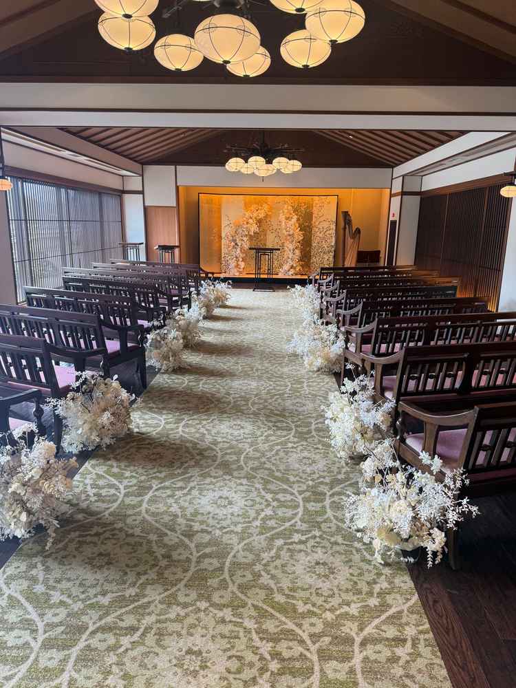 きれいな挙式会場