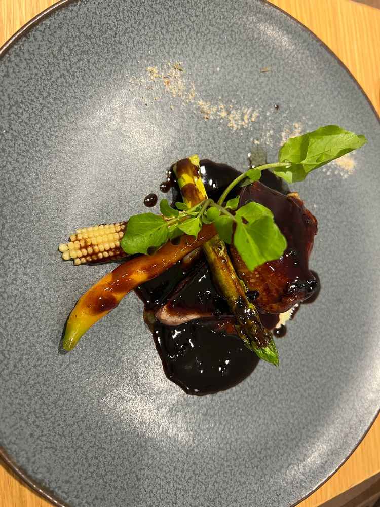 ブライダルフェアのメイン料理。