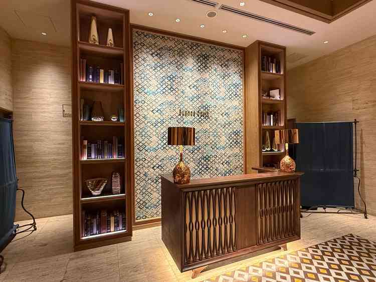 ウェルカムボードを置くスペースが沢山あってよかったです。