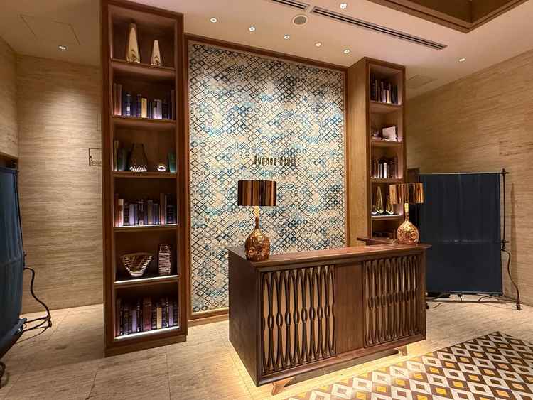 ウェルカムボードを置くスペースが沢山あってよかったです。