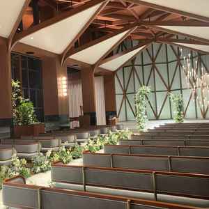 天空のチャペルです。とても開放感がありました