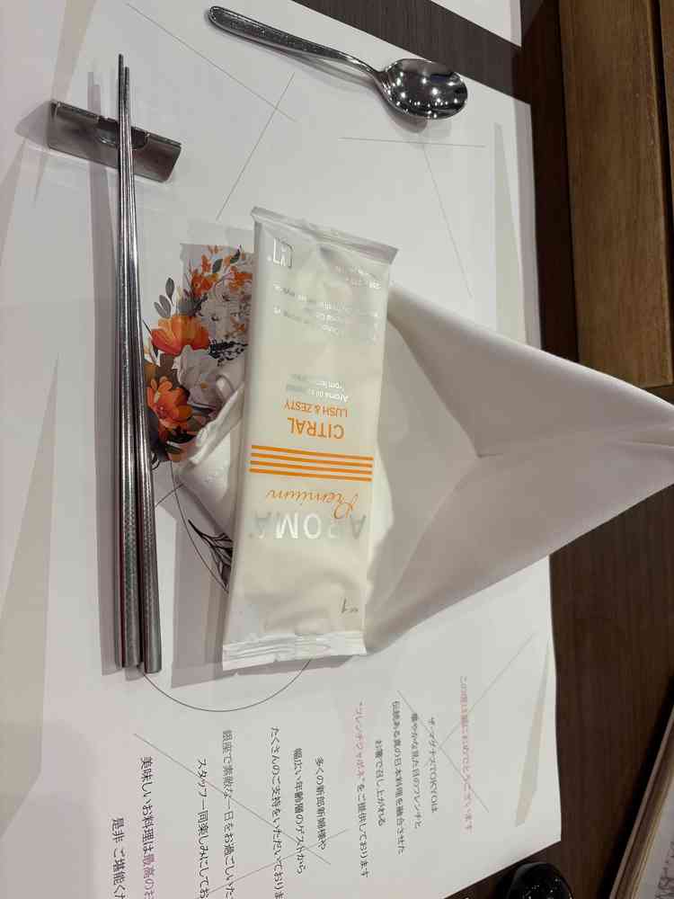 綺麗に準備された食事の準備